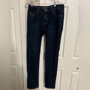 Y&F Stretch Blue Skinny Jeans Size 6